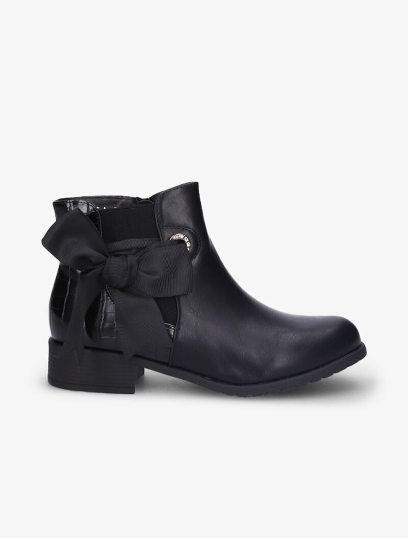 Boots avec noeud derriere deals