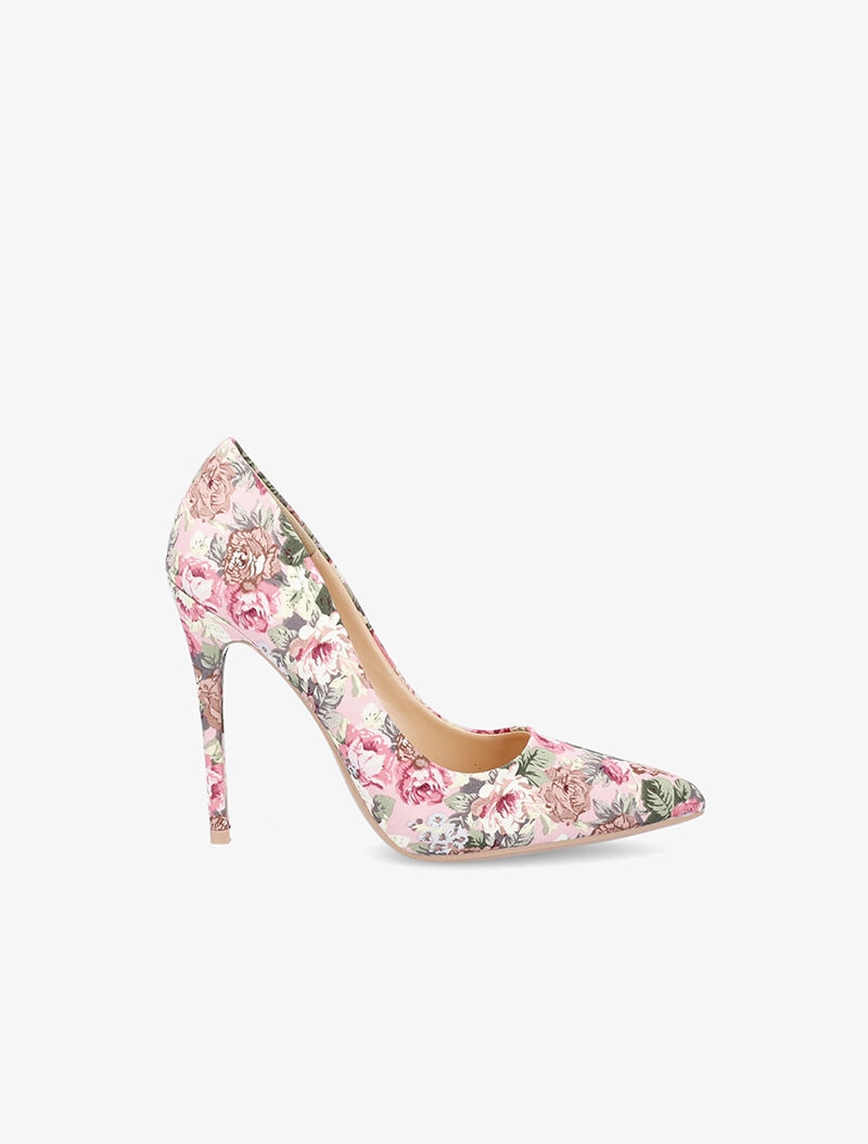 Escarpin fleuri femme outlet